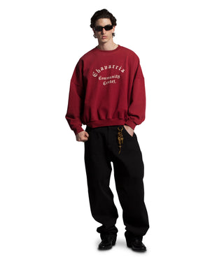 HOOLIGAN CREW - "COMMUNITY CENTRE" - HARVARD RED