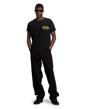 DIVINE SOUNDS DESTROYED EASY TEE - BLACK