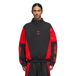 ADIDAS X WC WATSONVILLE MOCKNECK-BLACK/RED