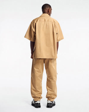 BIG WILLY S/S WORKSHIRT - TRAVERTINE