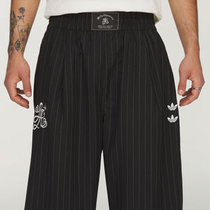 ADIDAS X WC PINSTRIPE TRACK PANTS - BLK/WHT