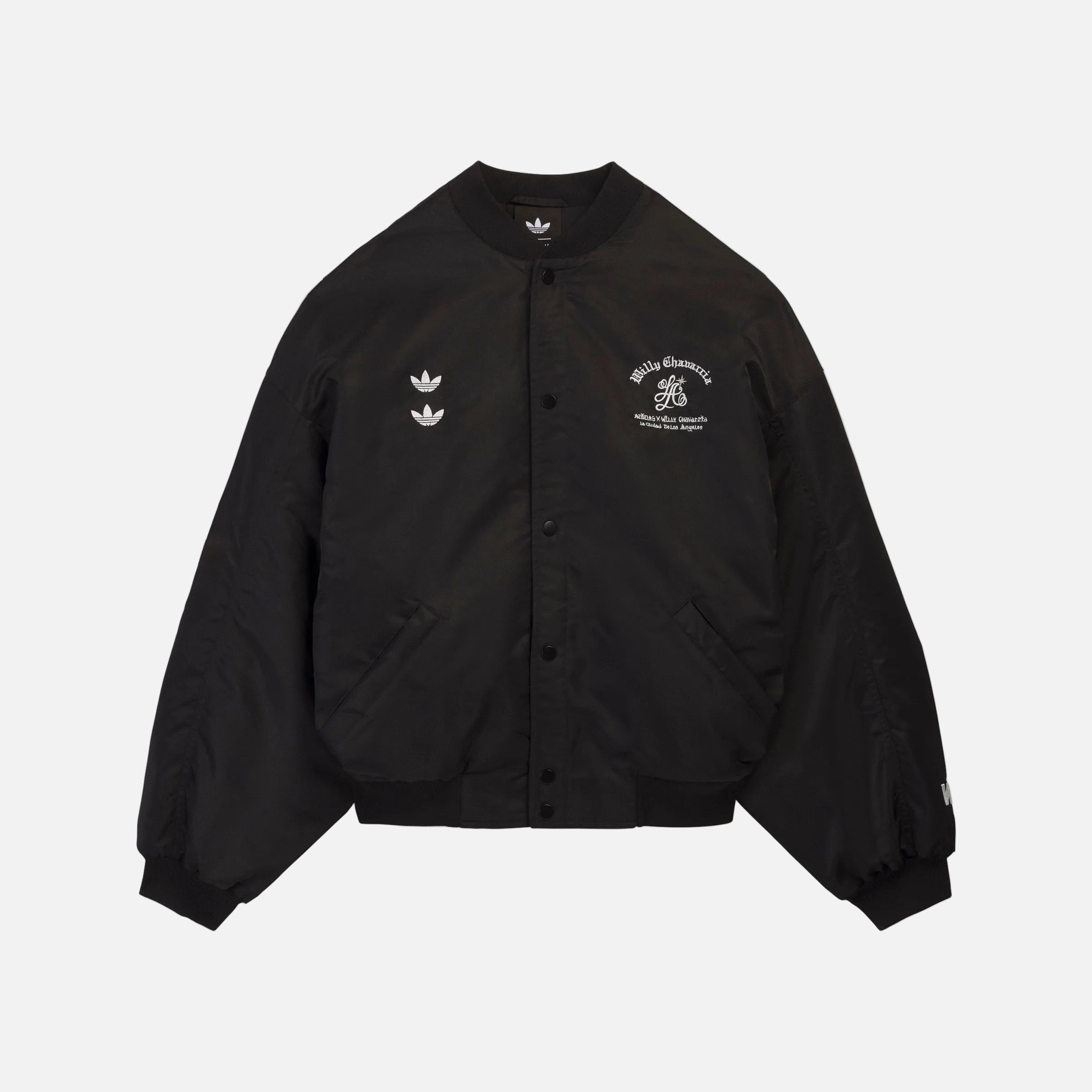 GAS STATION BOMBER - BLACK | Willy Chavarria
