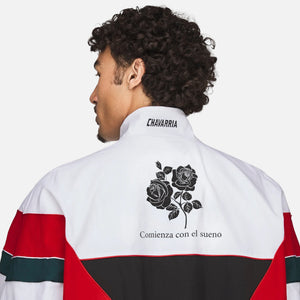 WC X ADIDAS CDM WOVEN TRACK  JACKET - WHITE/BLACK