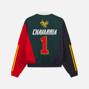 WC X ADIDAS WATSONVILLE QUARTER ZIP - NVY/GRN/RED