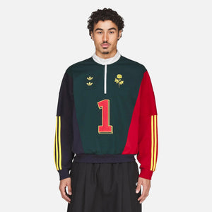 WC X ADIDAS WATSONVILLE QUARTER ZIP - NVY/GRN/RED