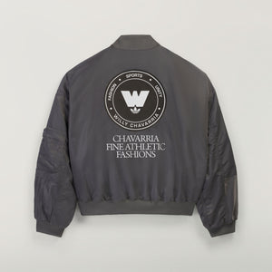 ADIDAS X WC SATIN BOMBER - GRY