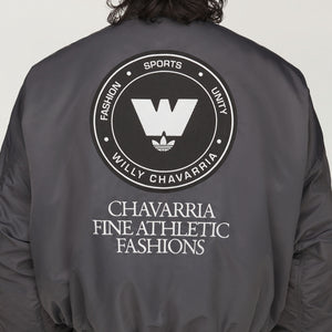 ADIDAS X WC SATIN BOMBER - GRY