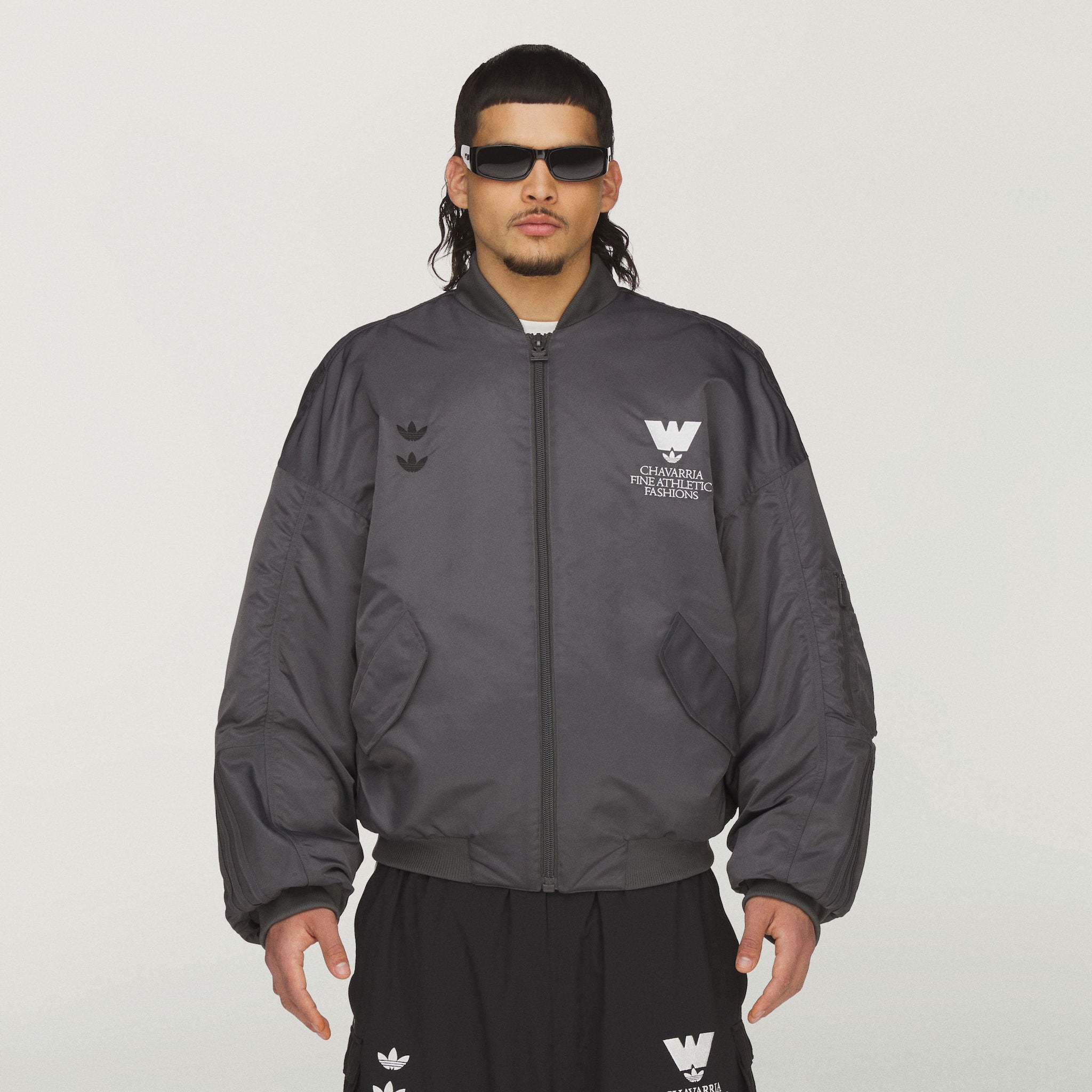 ADIDAS X WC COACHES JACKET - BLK | Willy Chavarria