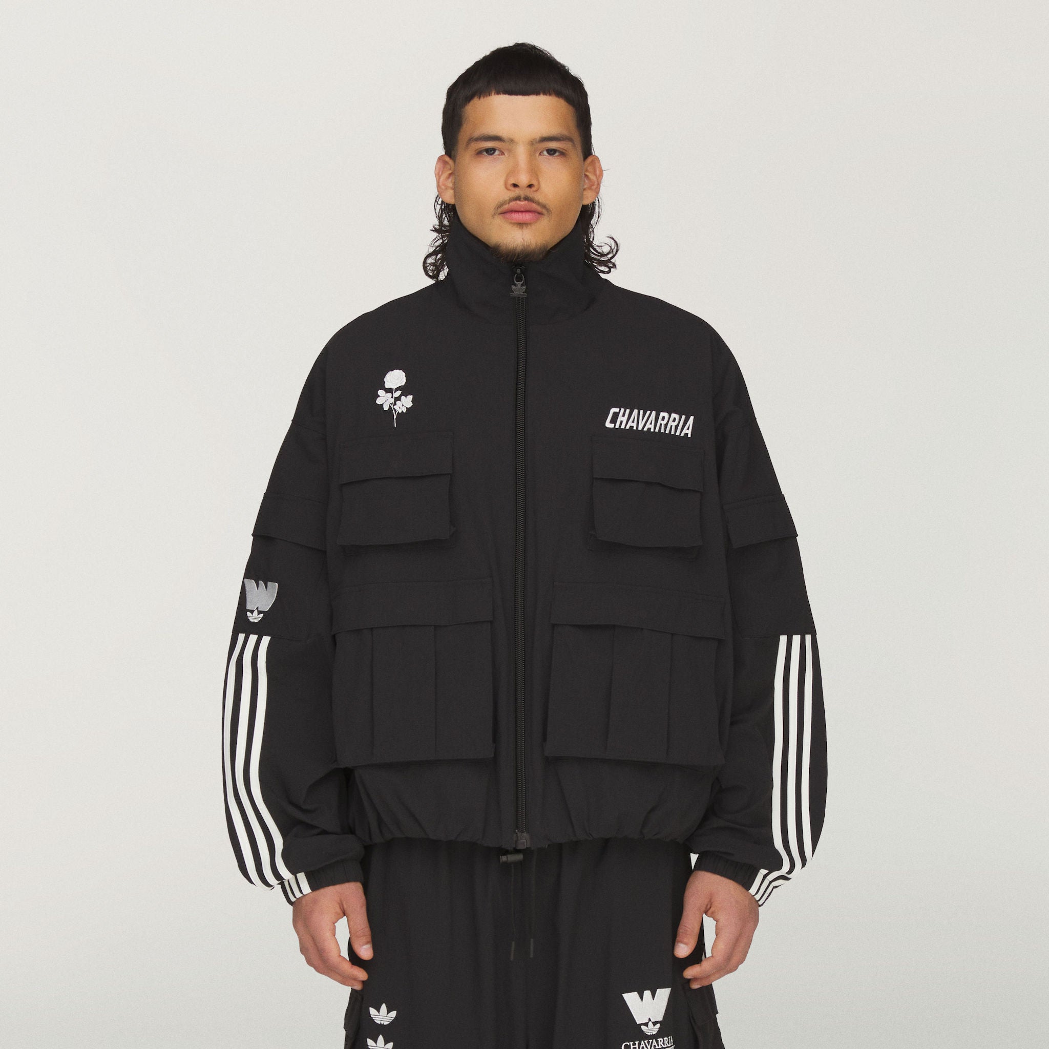 ADIDAS X WC WOVEN TRACK JACKET - OFWHT | Willy Chavarria