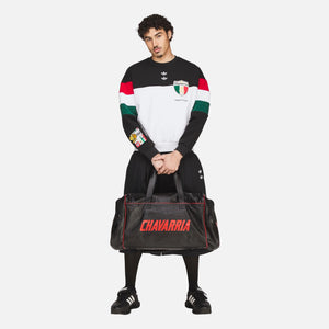 ADIDAS X WC PREMIUM LEATHER GYM BAG - BLK