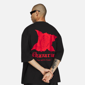 WC X ADIDAS ROSE TEE  - BLACK/RED