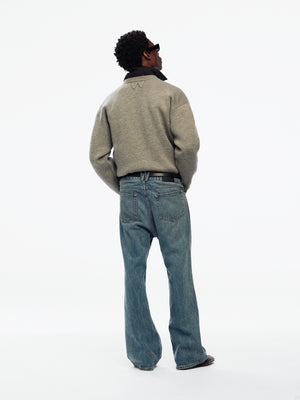 FLARED DENIM JEAN