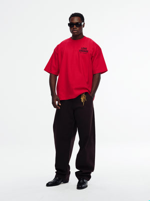 LOVE GARAGE TEE - RED