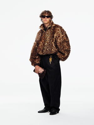 OS SHEARLING RUFF RIDER JACKET
