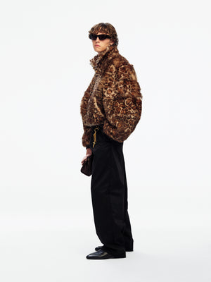 OS SHEARLING RUFF RIDER JACKET