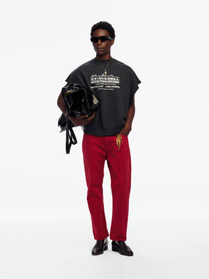 CHAVARRIA LICENSED DESIGNS HOOLIGAN MUSCLE CREWNECK