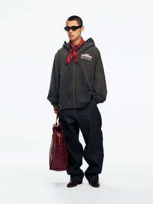 PLAZA CHAVARRIA ZIP HOOLIGAN HOODIE