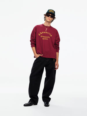 COMMUNITY CENTER LS BUFFALO TEE