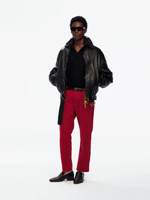 HUSTLER LEATHER JACKET
