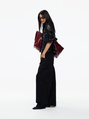 LEATHER CHAVELA SHIRT