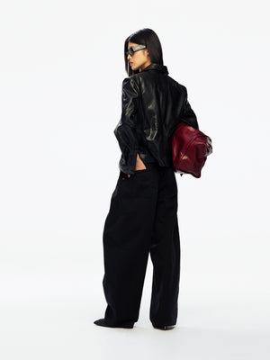 LEATHER CHAVELA SHIRT