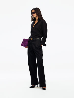 WOMENS PLEATED TROUSER