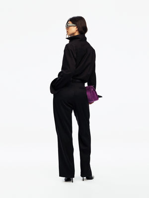 WOMENS PLEATED TROUSER