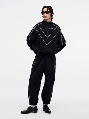 BAD BOY TRACK JACKET - BLACK