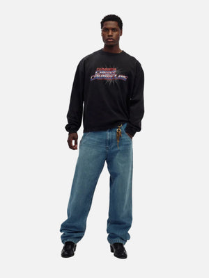 CRISIS COUNSELING LS BUFFALO TEE - BLACK BEAUTY