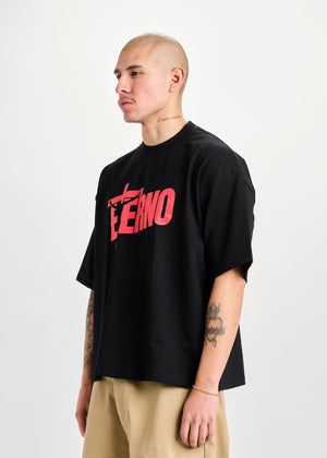 AW26 SHOW TEE - BLACK