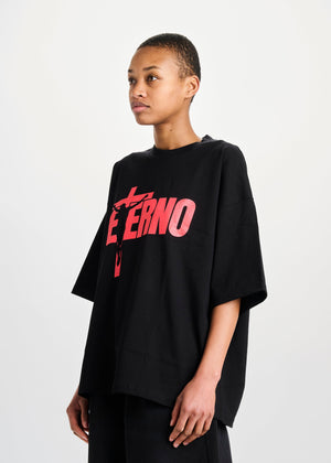 AW26 SHOW TEE - BLACK