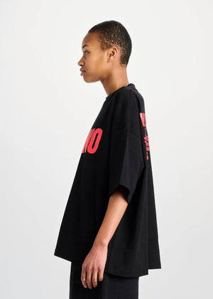 AW26 SHOW TEE - BLACK