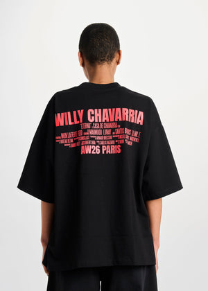 AW26 SHOW TEE - BLACK