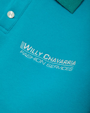 FOOTBALL POLO - BOUR. BLUE FL.