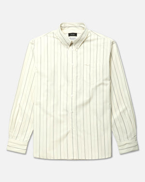 VETERANO SHIRT - WHITE/BLACK STRIPE