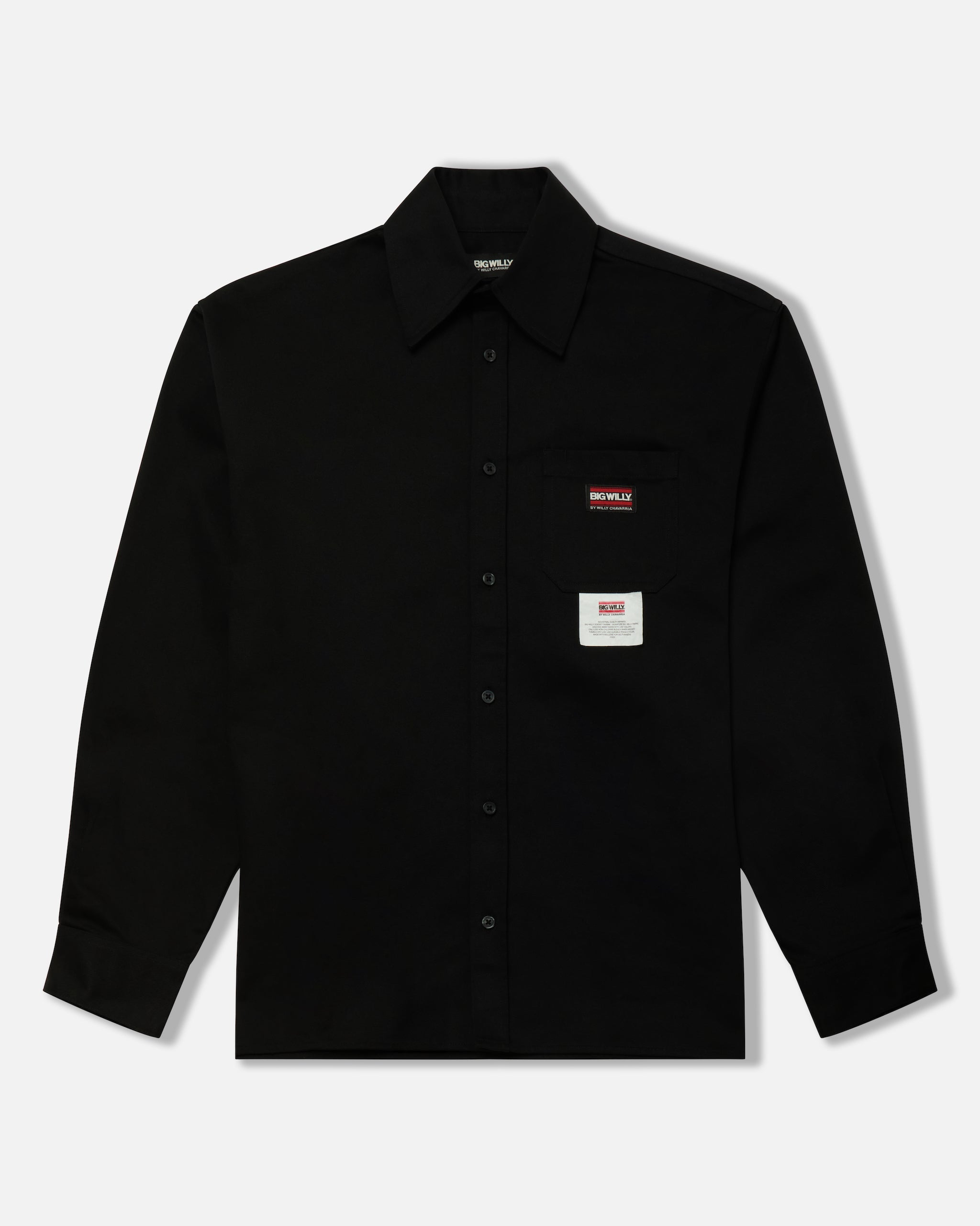 トップス WILLY CHAVARRIA BUFFALO GOLF POLO MESH L Buffalo Golf Polo in Solid Black – SVRN