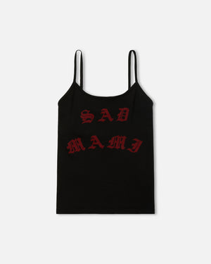 SAD MAMI CHOLITA TANK - BLACK BEAUTY