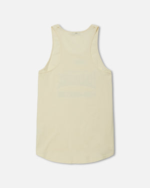 "HARDCORE" WILLY TANK TOP - SNOW WHITE