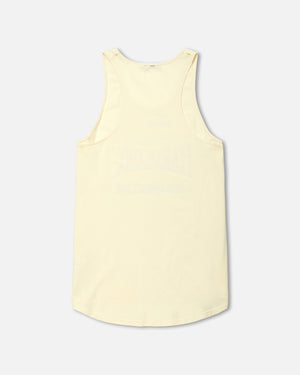 "HARDCORE" WILLY TANK TOP - SNOW WHITE