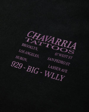 WILLY TATTOO - BUFFALO TEE - BLACK BEAUTY