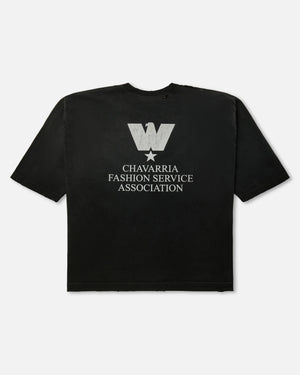 FASHION SERVICE ASSOC. - BUFFALO TEE - BLACK BEAUTY