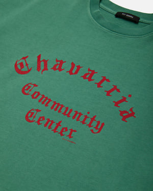 CHAVARRIA COMMUNITY CENTER - BUFFALO TEE - UNI. GRN