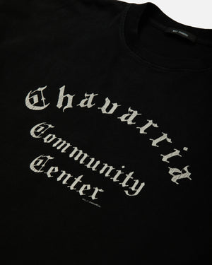 CHAVARRIA COMMUNITY CENTER - BUFFALO TEE - BLACK BEAUTY