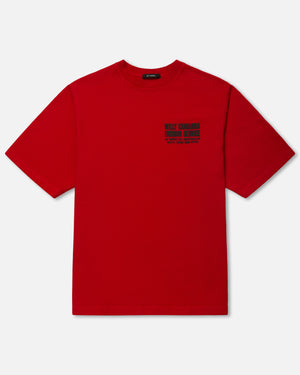 "FASHION SERVICES" - STANDARD TEE - RED HOT