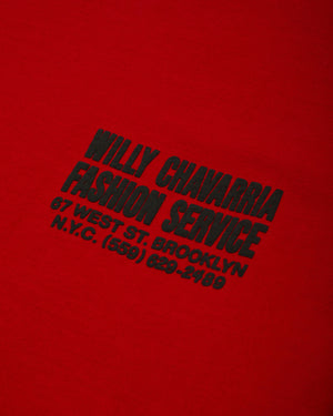 "FASHION SERVICES" - STANDARD TEE - RED HOT