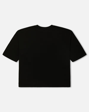 DOUBLE LOGO BUFFALO TEES - BLACK