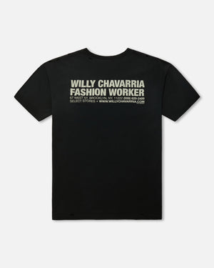 FASHION WORKER - EASY TEE - BLACK BEAUTY