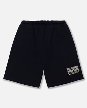 "FASHION SERVICES" - BUFFALO SWEATSHORT - PEACOAT