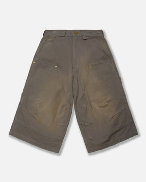 STOCKTON DBL KNEE SHORT - CONCRETE