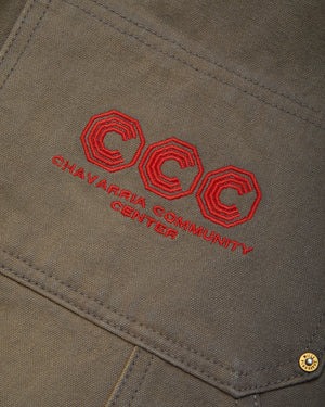 STOCKTON DBL KNEE SHORT - CONCRETE